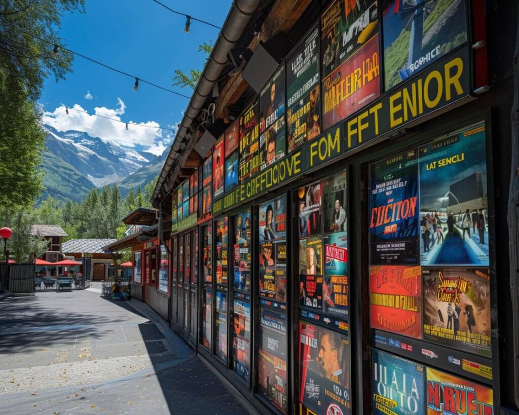 Quels attraits offre le cinéma à Les Gets ?