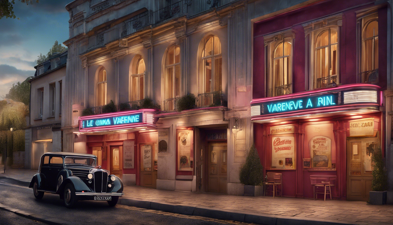plongez dans l'univers du cin&eacute;ma &agrave; la varenne ! explorez les derni&egrave;res sorties, savourez des classiques et profitez d'une exp&eacute;rience cin&eacute;matographique unique. que vous soyez amateur de films d'action, de com&eacute;dies ou de drames, la varenne a tout ce qu'il faut pour les cin&eacute;philes. ne manquez pas les &eacute;v&eacute;nements sp&eacute;ciaux et les projections exclusives qui animent notre commune.