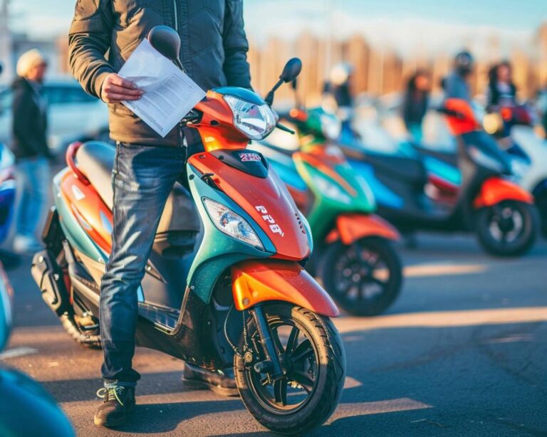 Comment obtenir votre certificat de cession pour un scooter 125
