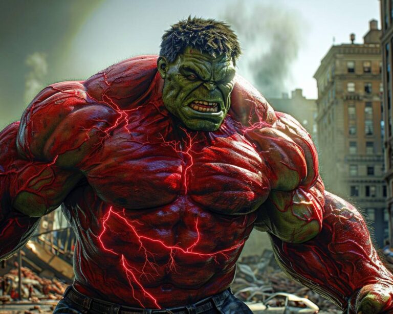Hulk Rouge: La Colère Incarnée au Coeur de l&rsquo;Univers Marvel