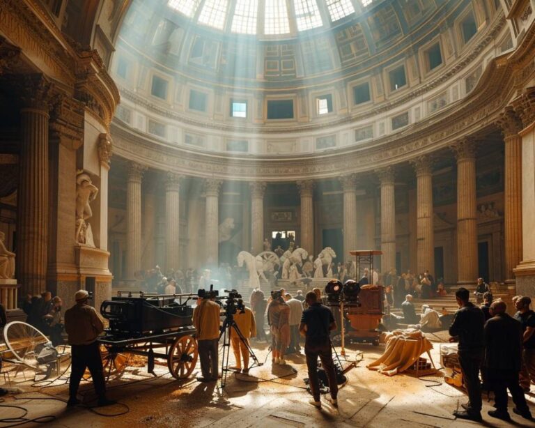 Les coulisses du cinéma : plongée au cœur des tournages au Panthéon des films