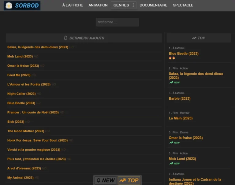 Nouvelle adresse du site Sorbod anciennement Mokrof