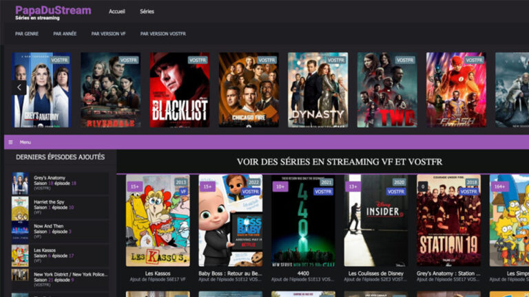 Nouvelle adresse officielle de Papadustream en 2025 pour le streaming