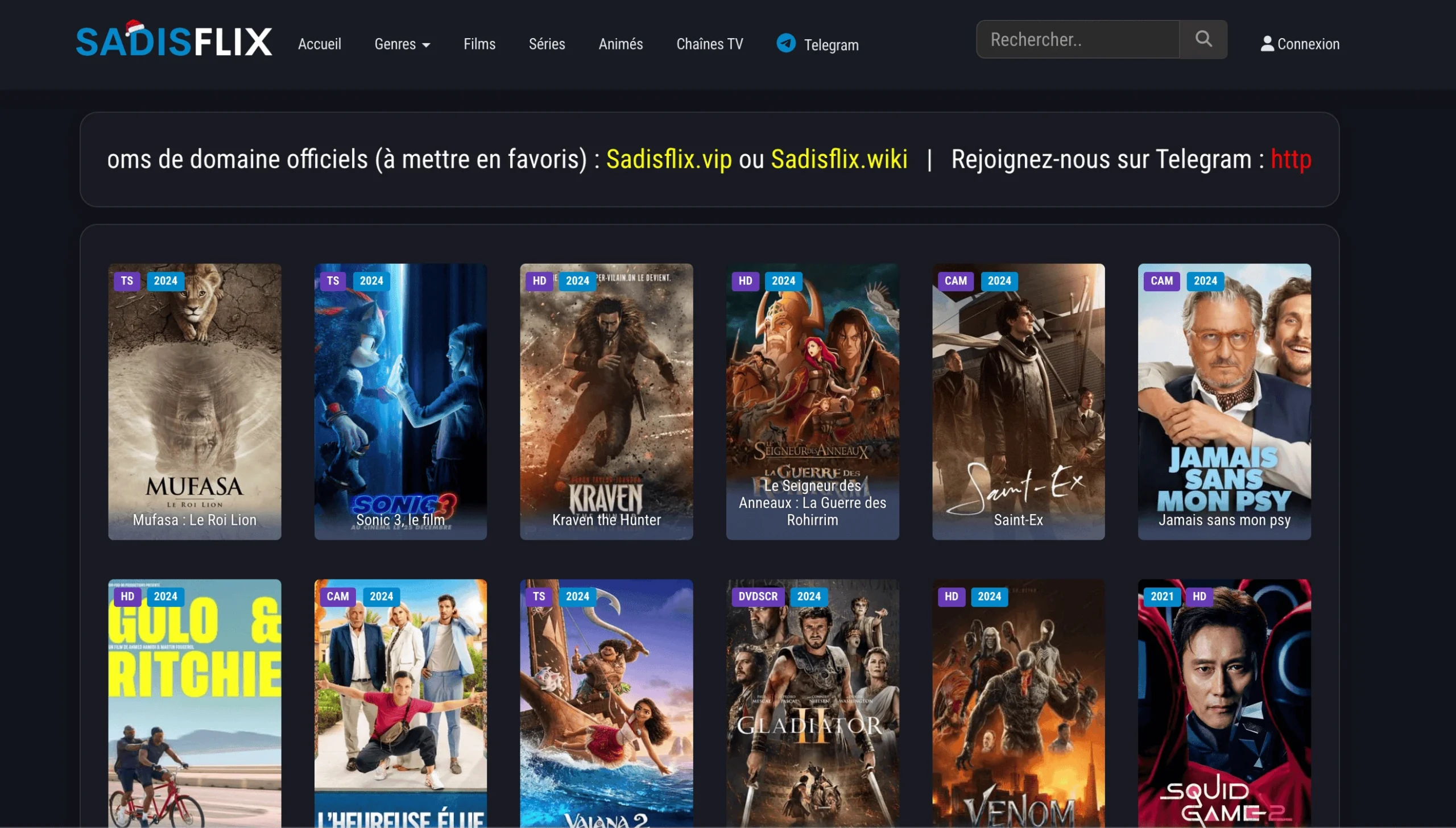 Yarkam nouvelle interface
