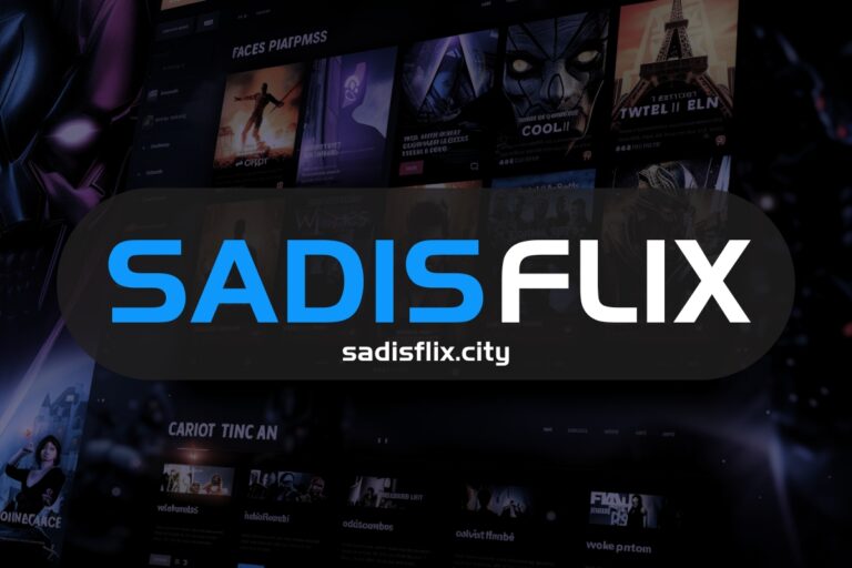 Page d'accueil du site Sadisflix montrant les films et séries en streaming gratuits