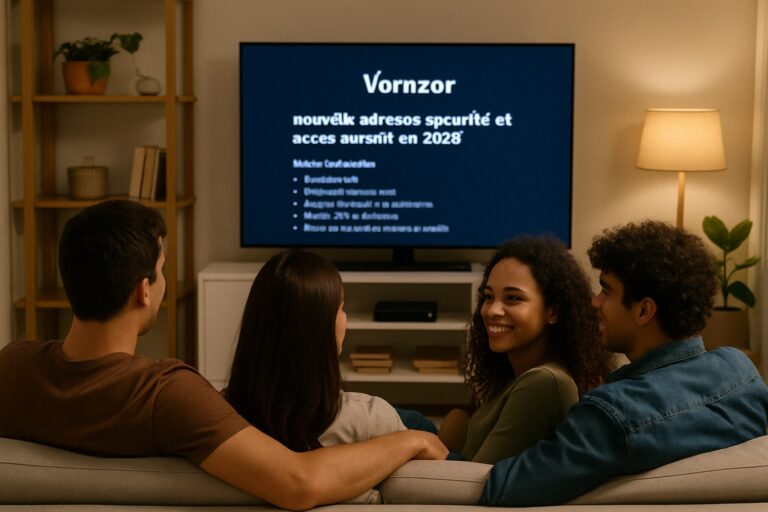 Nouvelle adresse officielle de Vomzor en 2025 pour visionner films et séries